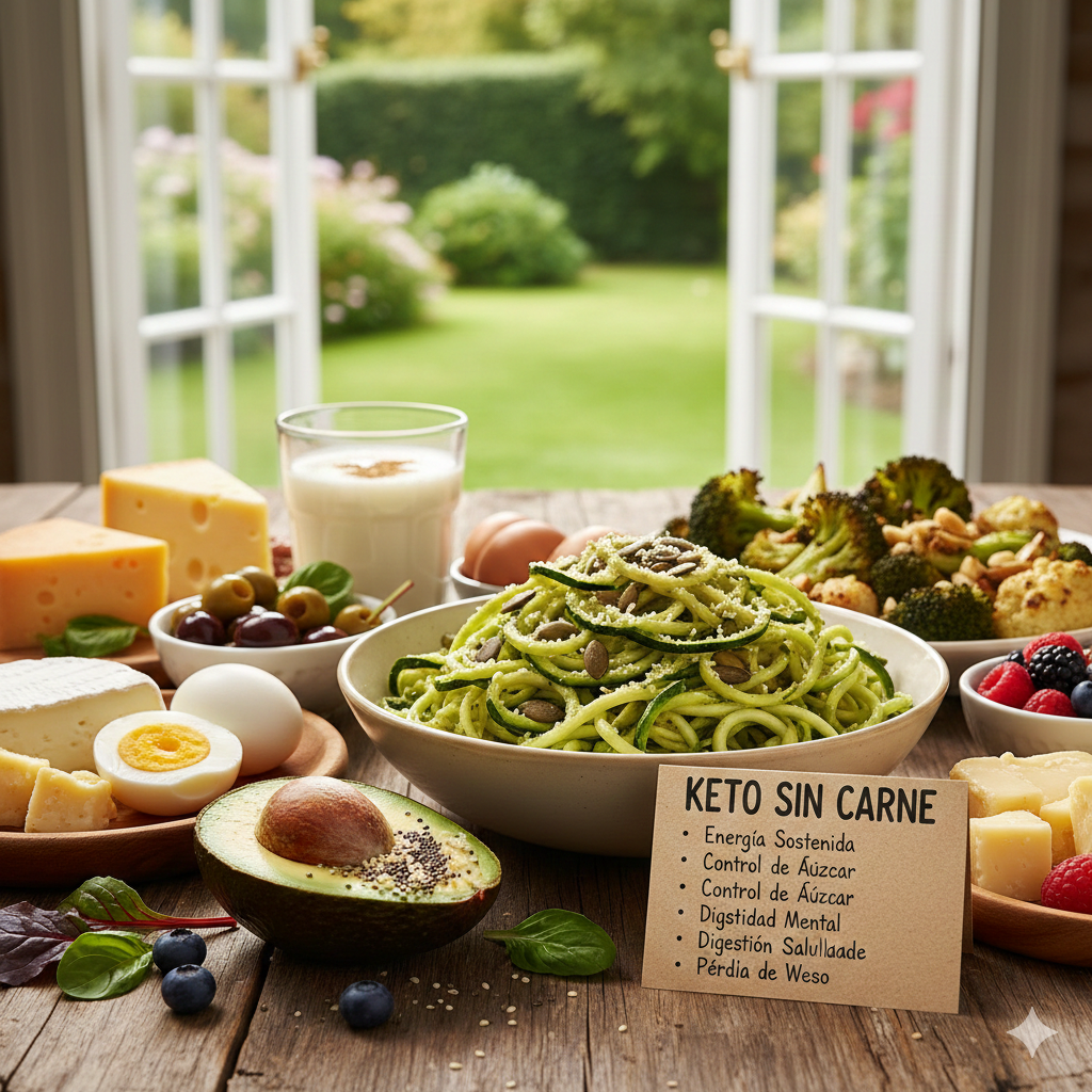 Beneficios del keto sin carne