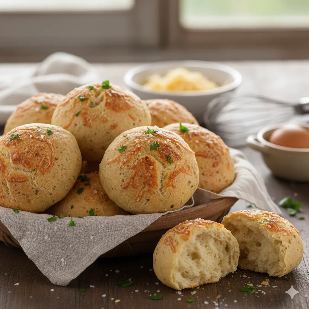 pandebonos keto caseros sin yuca