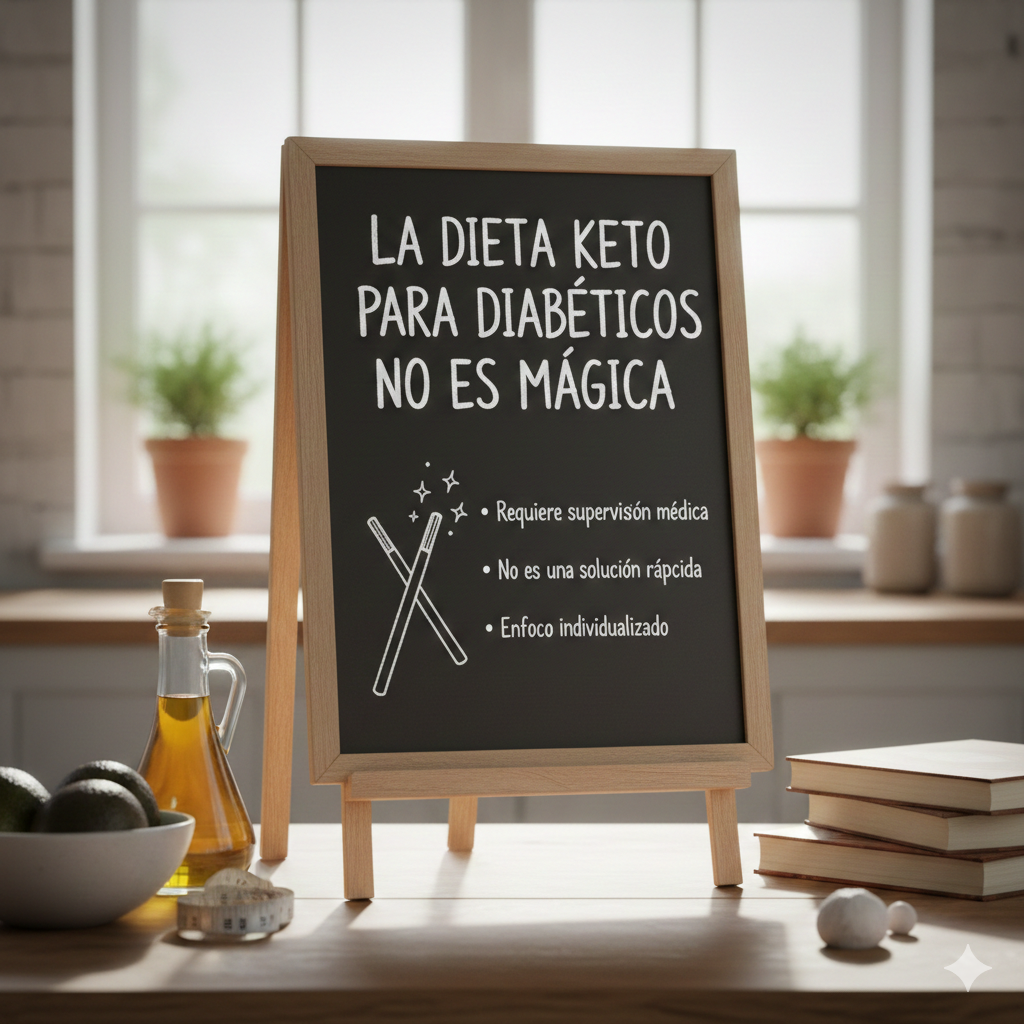 La dieta keto para diabéticos no es mágica